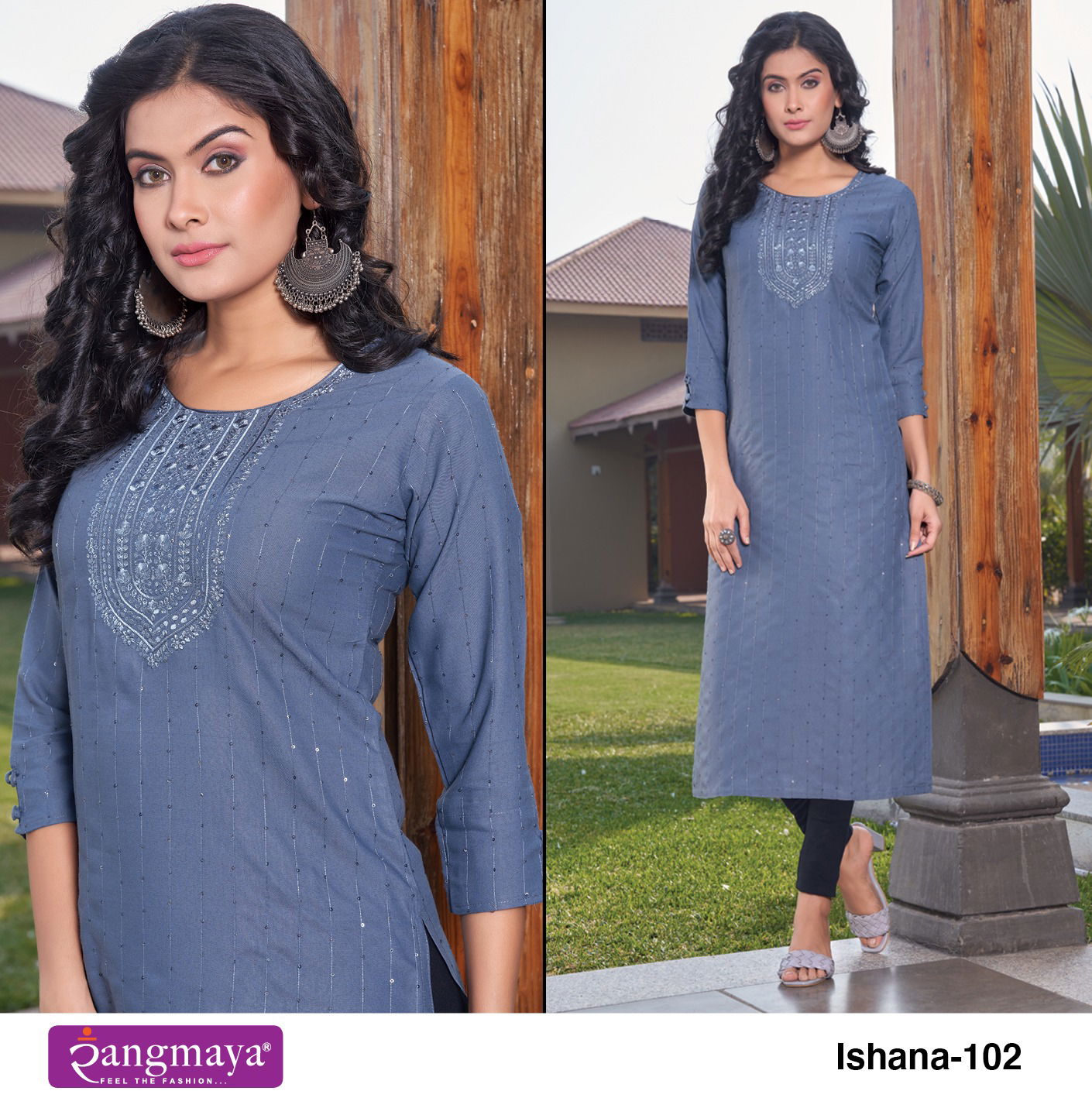 Rangmaya Ishana Designer Kurtis Catalog
